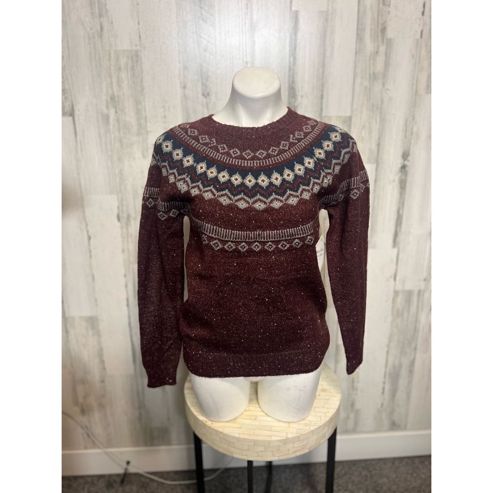 Leslie Rose brown sweater